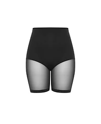 City Chic Plus Size Power Mesh Short