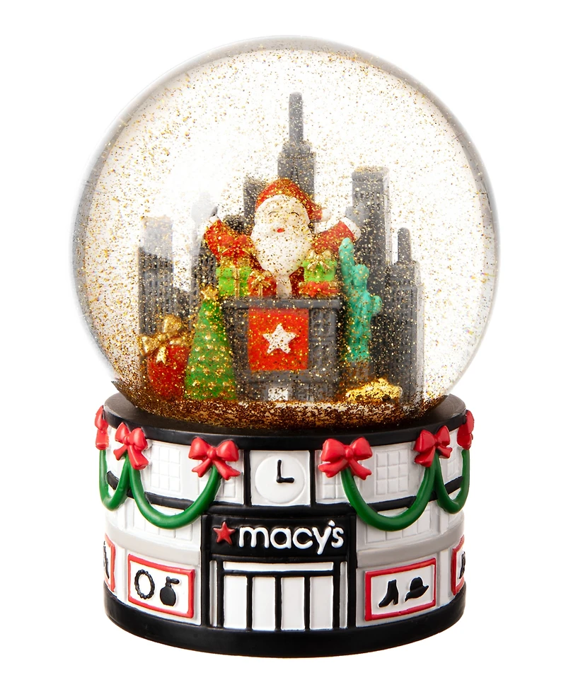 Godinger Macy's Christmas in New York City Snow Globe, Macy's Exclusive