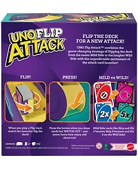 Mattel Uno Flip Attack Card Game