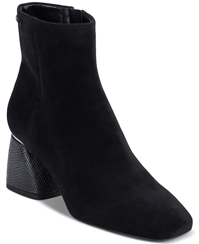 Dkny Women's Caleena Block Heel Dress Boots