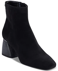 Dkny Women's Caleena Block Heel Dress Boots