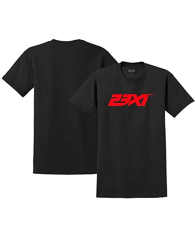 23XI Racing Men's Black Logo Tri-Blend T-Shirt