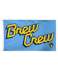 Wincraft Milwaukee Brewers 3' x 5' Single-Sided City Connect Deluxe Flag