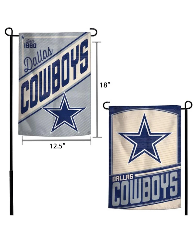 Wincraft Dallas Cowboys 12" x 18" Retro Two-Sided Garden Flag