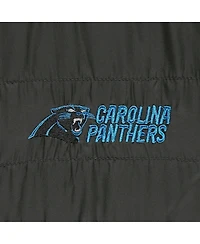 Dunbrooke Men's Heather Black Carolina Panthers Explorer Tech Full-Zip Jacket