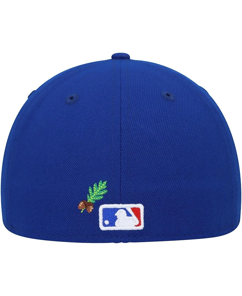 New Era Men's Royal Chicago Cubs Stateview 59FIFTY Fitted Hat