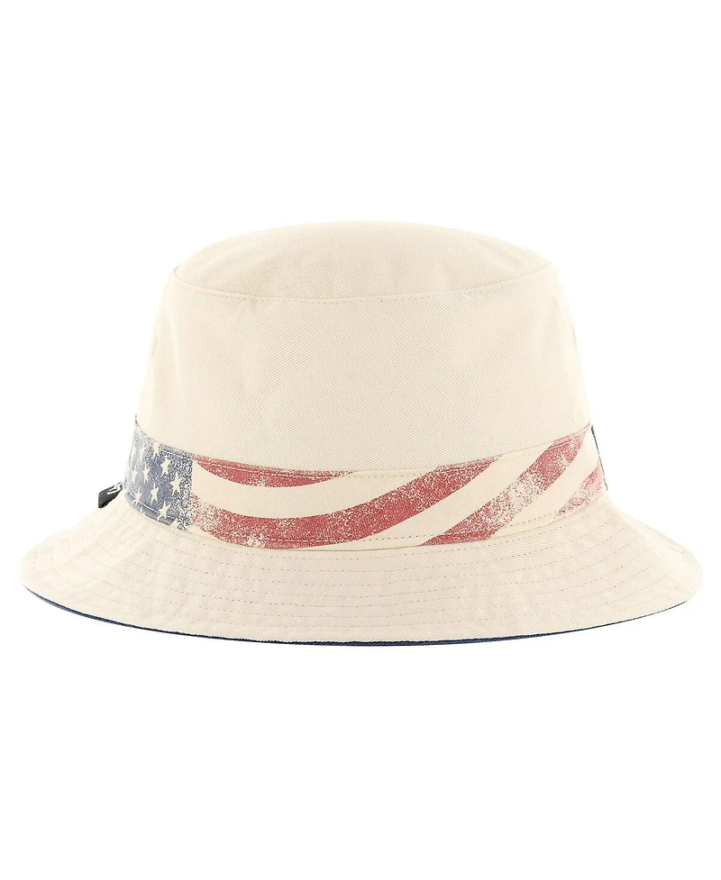 '47 Brand Men's Khaki Boston Red Sox Glory Daze Bucket Hat
