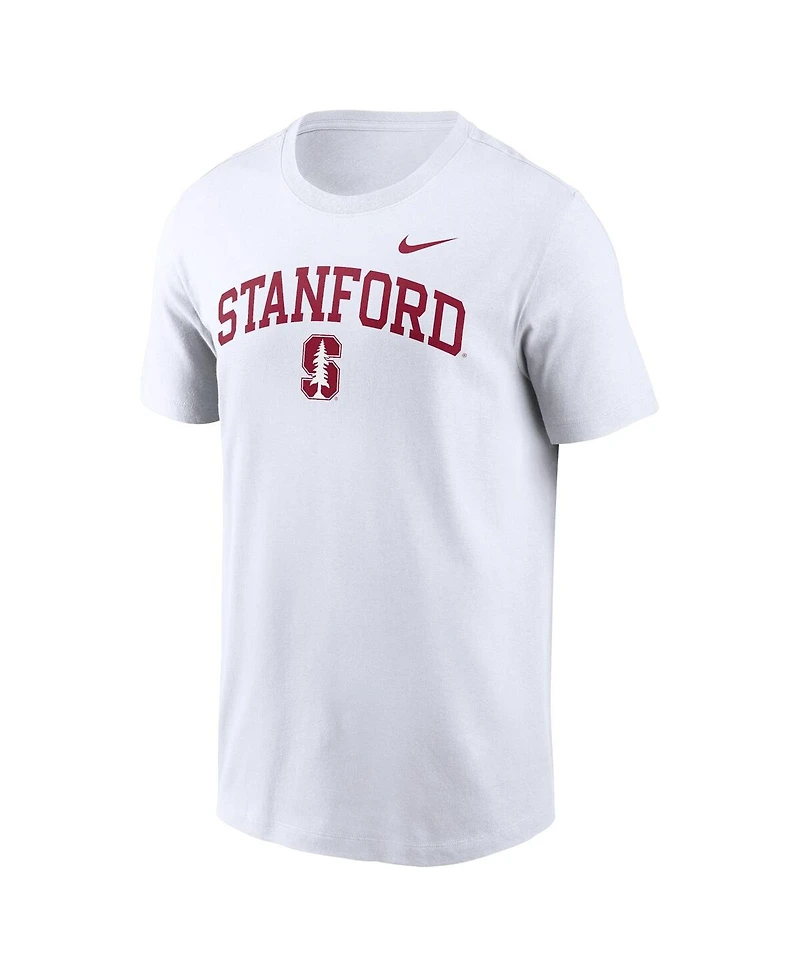Nike Men's White Stanford Cardinal Blitz 2-Hit T-Shirt