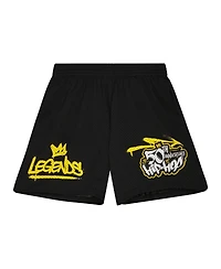 Mitchell & Ness Men's Black 50th Anniversary of Hip-Hop Legends Shorts