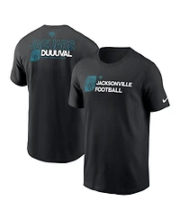 Nike Men's Black Jacksonville Jaguars Outline T-Shirt
