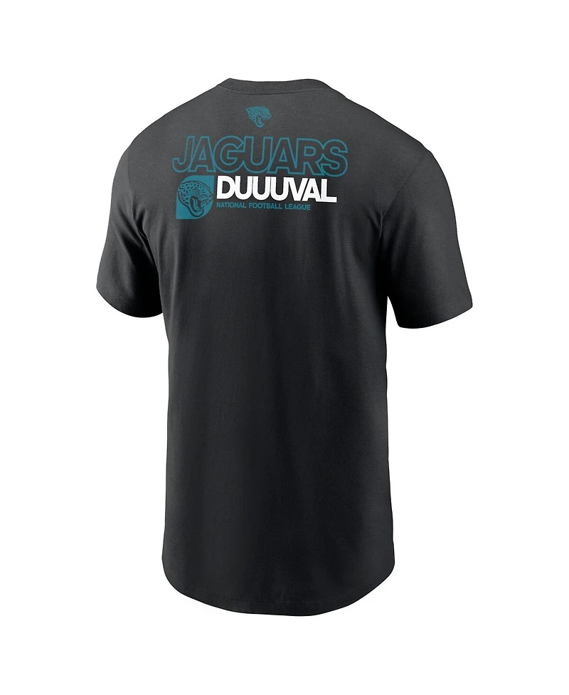 Nike Men's Black Jacksonville Jaguars Outline T-Shirt
