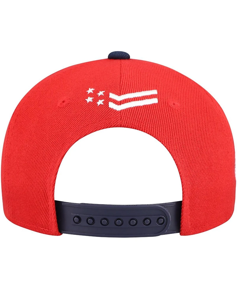 Outerstuff Big Boys and Girls Red Team Usa United Flatbrim Snapback Hat