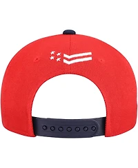 Outerstuff Big Boys and Girls Red Team Usa United Flatbrim Snapback Hat
