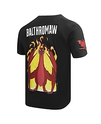 Freeze Max Men's Black Rick And Morty Balthromaw Year of the Dragon T-Shirt