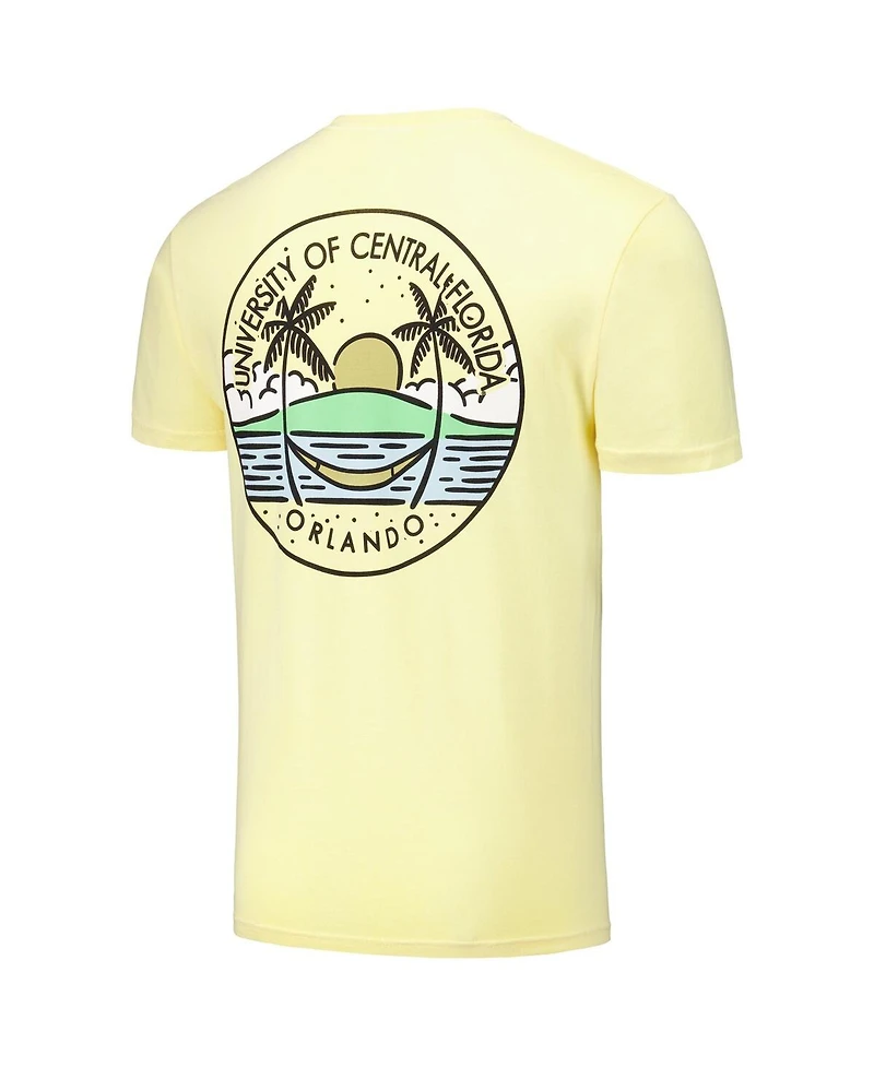 Image One Men's and Women's Gold Ucf Knights Scenic Comfort Colors T-Shirt