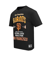 Pro Standard Men's Black San Francisco Giants Oversized City Tour T-Shirt