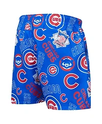 Pro Standard Men's Royal Chicago Cubs Toss Logo Woven Shorts