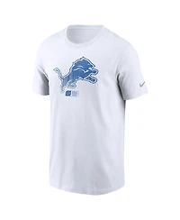 Nike Men's White Detroit Lions Faded Essential T-Shirt