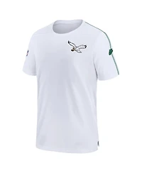 Nike Men's White Philadelphia Eagles Sideline Alternate Logo Coach Performance Top