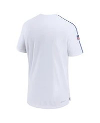 Nike Men's White Seattle Seahawks Sideline Alternate Logo Coach Performance Top