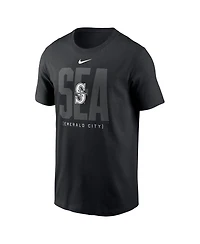 Nike Men's Black Seattle Mariners Fashion Local T-Shirt