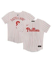 Nike Preschool Nick Castellanos White Philadelphia Phillies Home Game Jersey