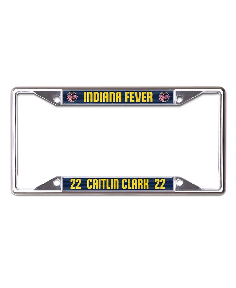Wincraft Caitlin Clark Indiana Fever Laser Cut Metal License Plate Frame