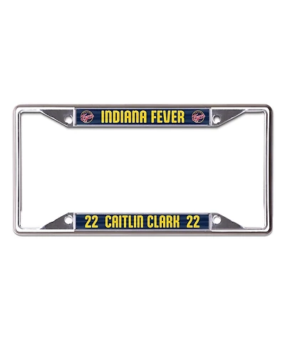 Wincraft Caitlin Clark Indiana Fever Laser Cut Metal License Plate Frame