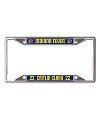 Wincraft Caitlin Clark Indiana Fever Laser Cut Metal License Plate Frame