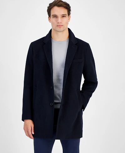 Michael Kors Men's Wool-Blend Car Coat