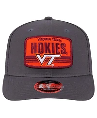 New Era Men's Charcoal Virginia Tech Hokies Team Elevated 9SEVENTY Adjustable Hat