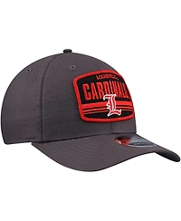 New Era Men's Charcoal Louisville Cardinals Team Elevated 9SEVENTY Adjustable Hat