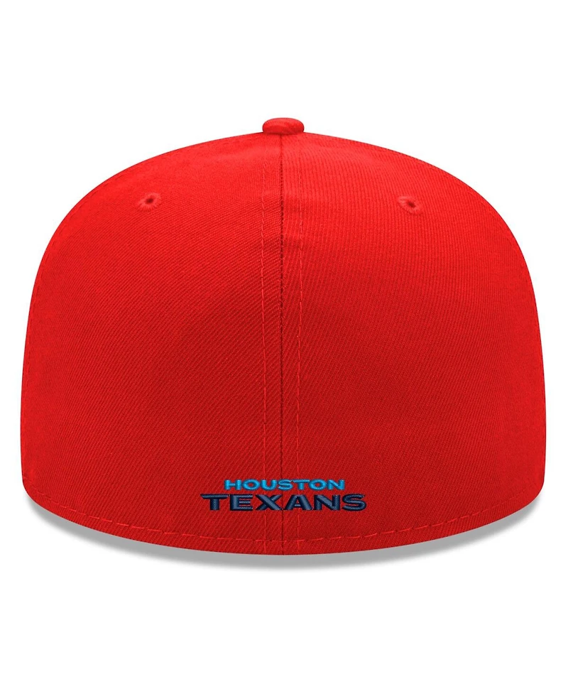 New Era Men's Red Houston Texans Omaha 59FIFTY Fitted Hat