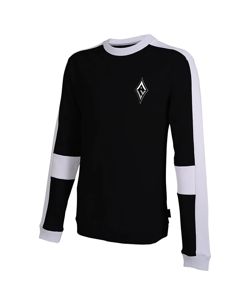 Stadium Essentials Men's and Women's Black Las Vegas Aces Half Time Long Sleeve T-Shirt
