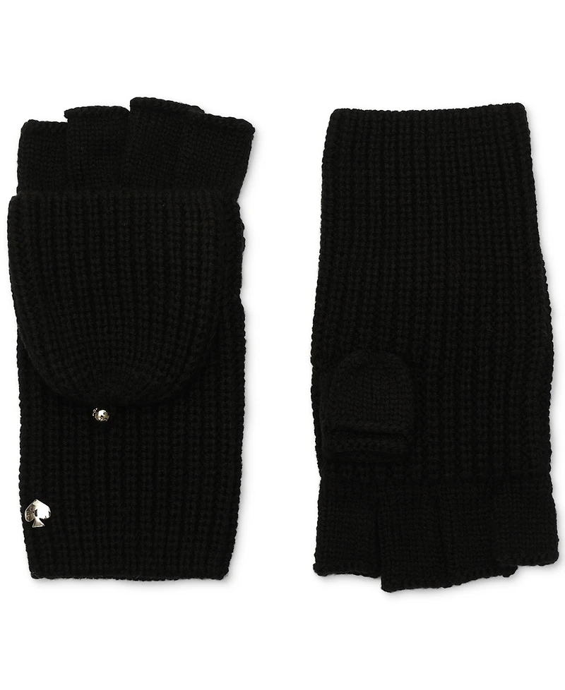 Kate Spade New York Women's Logo Pop-Top Gloves
