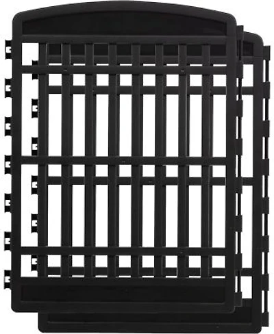 Iris Usa 34 2 Panel Exercise Pet Playpen Add On Black