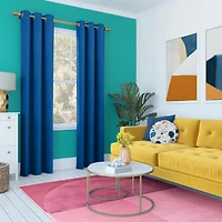 Harper Bright Vibes 100% Blackout Grommet Curtain Panel