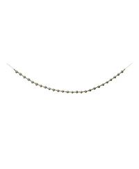 Wood Beaded String Garland for Rustic Home Deco (Set of 2)