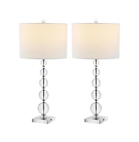 Safavieh Liam Table Lamp Set Of 2 W/ Usb Port