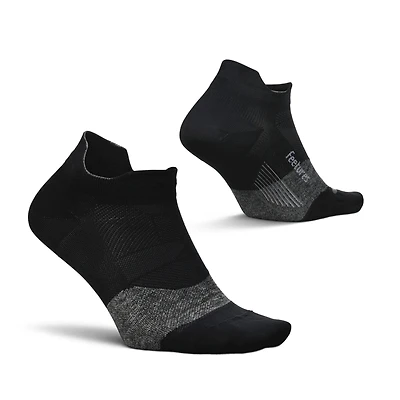 Feetures Men's Elite Ultra Light Cushion Ankle Socks - Sport Sock with Targeted Compression