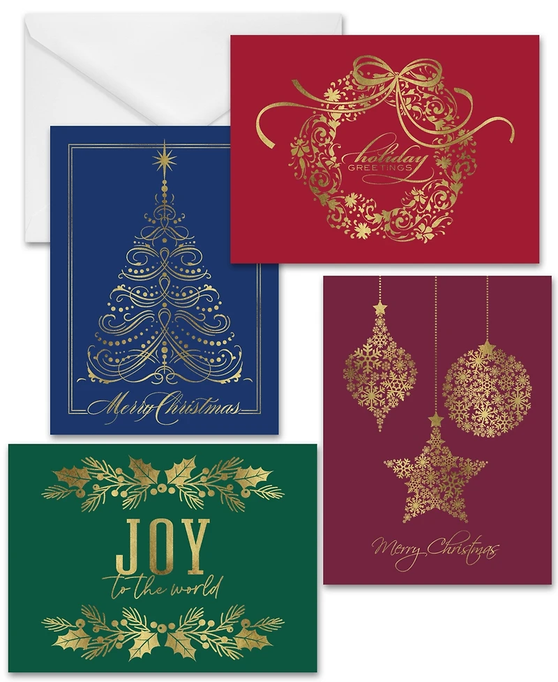 Masterpiece Studios Holiday Gold Assortment Holiday Boxed Cards