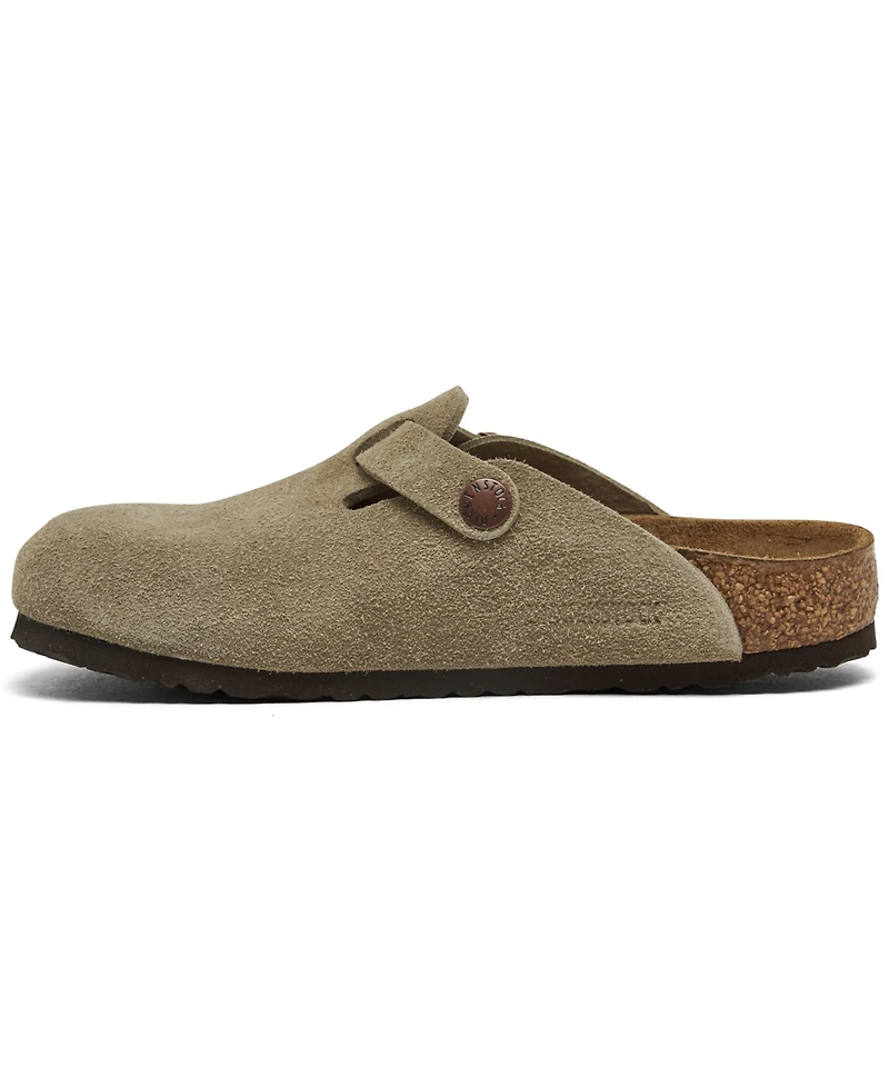 Birkenstock Little Kids Boston Suede Leather Clogs from Finish Line