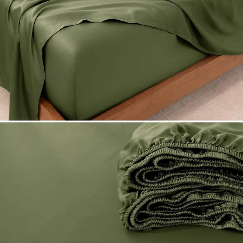 Bare Home Tencel Lyocell Sheet Set, Queen
