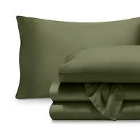 Bare Home Tencel Lyocell Sheet Set, Queen