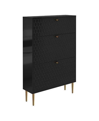Boyel Living 24 Pair Mdf Shoe Cabinet
