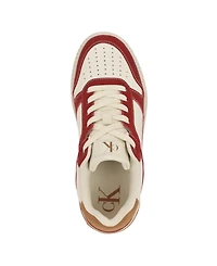Calvin Klein Women's Ahliah Lace-Up Platform Casual Sneakers