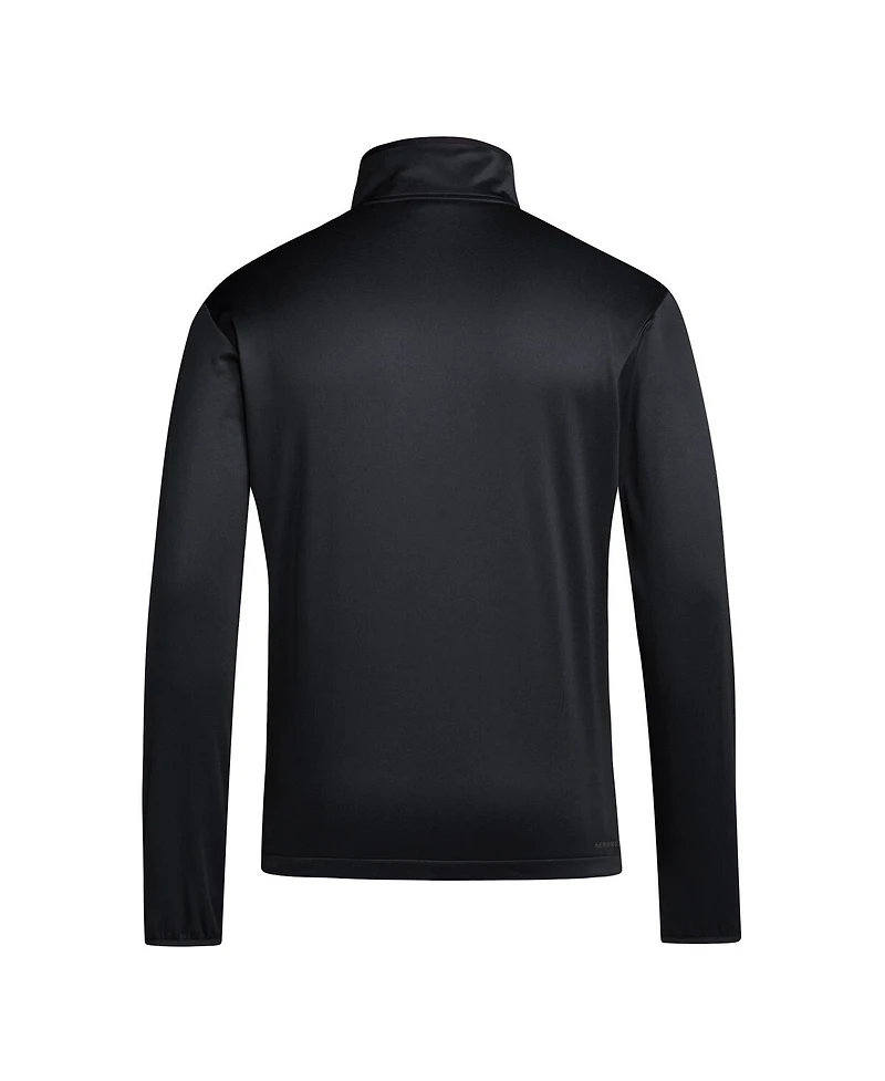 Adidas Men's Texas Tech Red Raiders 2024 Coaches Sidelines Aeroready Quarter-Zip Jacket