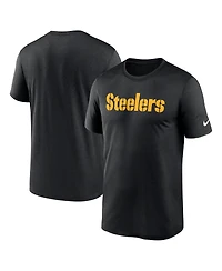 Nike Men's Pittsburgh Steelers Primetime Legend Wordmark Performance T-Shirt