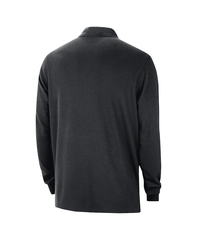Nike Men's Black Golden State Warriors 2024/25 Courtside Performance Half-Zip Top