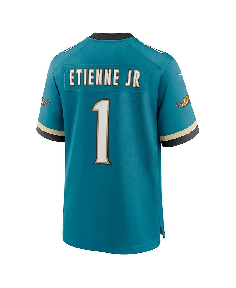 Nike Men's Travis Etienne Jr Teal Jacksonville Jaguars Prowler Throwback Player Game Jersey